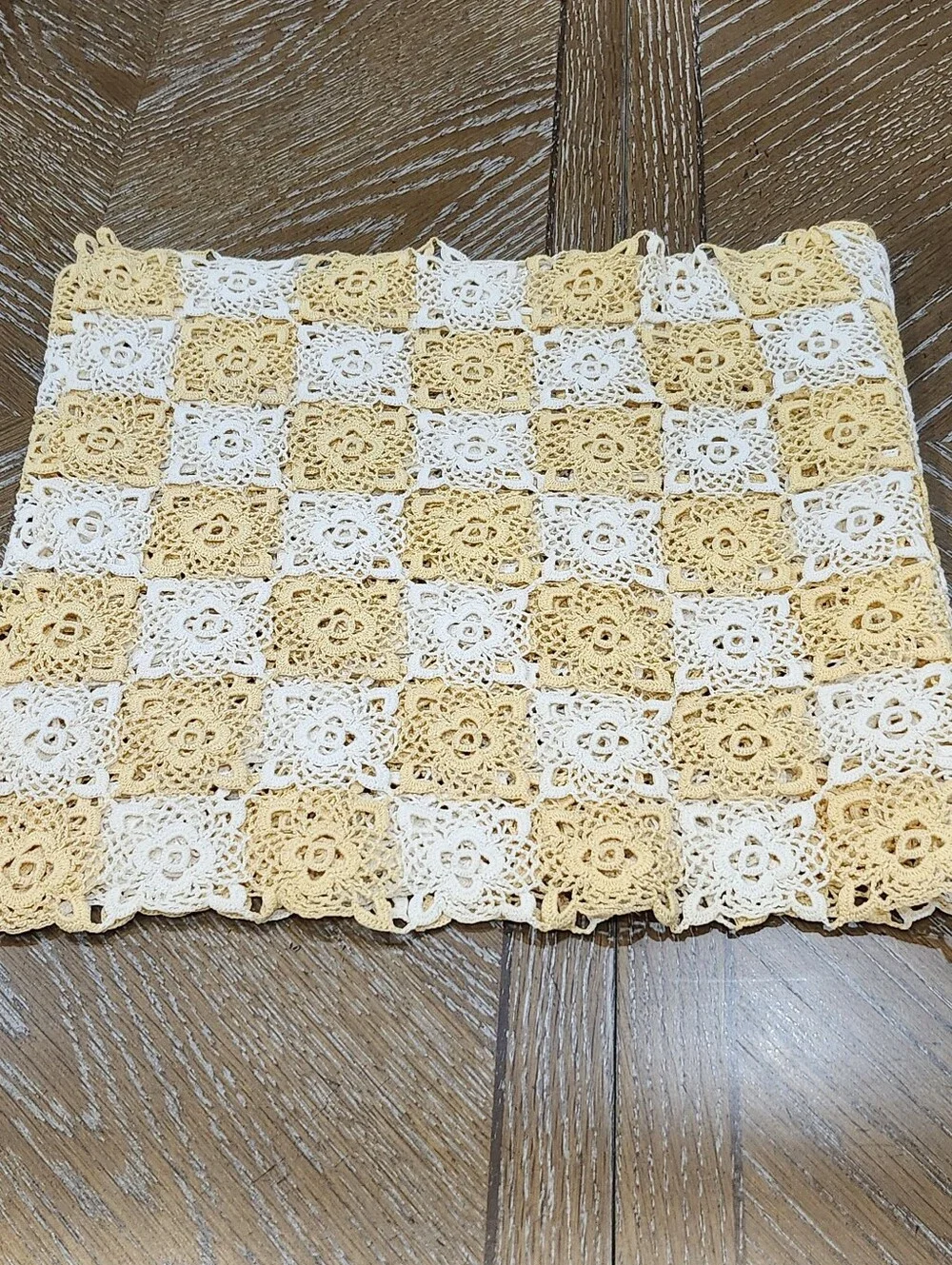 Handmade crochet floral